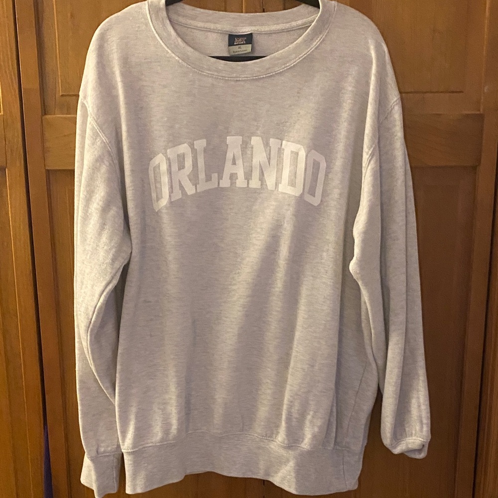 MV Sport Light Gray Orlando Women's Sweatshirt